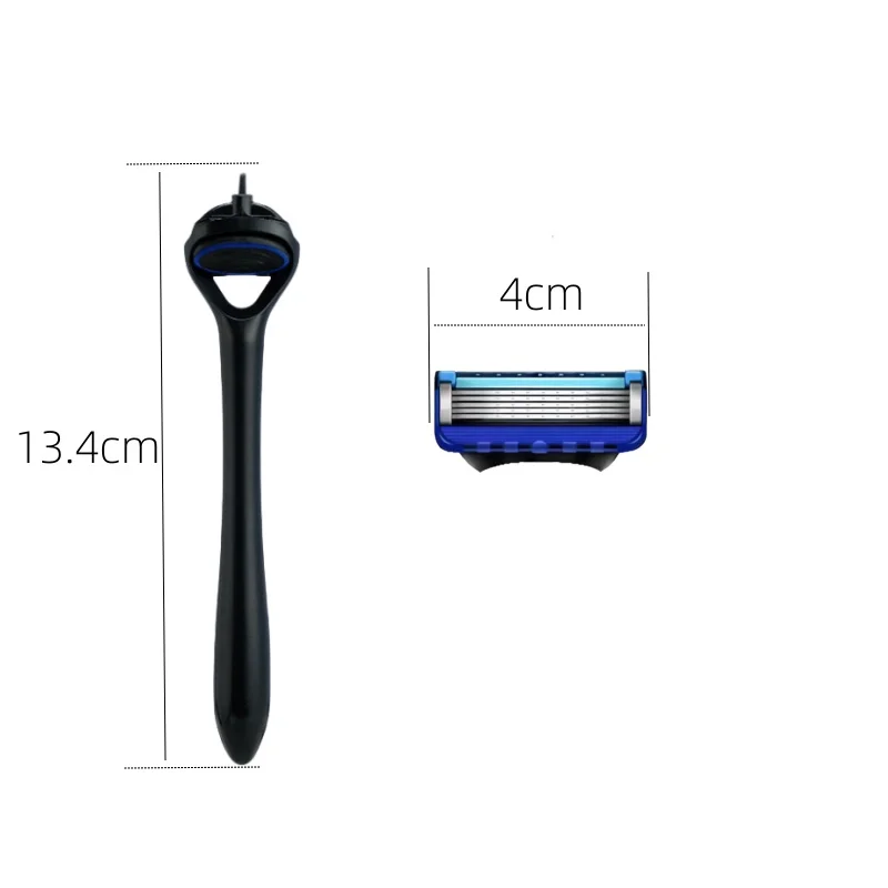 Razor Classic 6 Layer Safety Razor for Mens Shaving&Womens Hair Removal Shaving Blades Manual Shaver ﻿