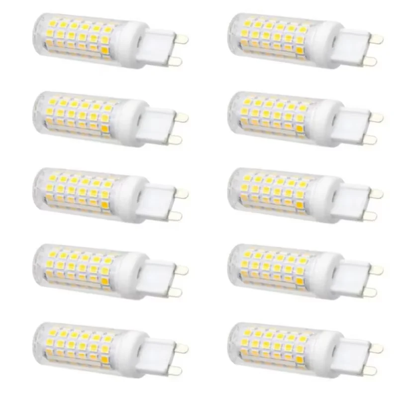 Lampadine a LED 10X G9 18W AC 220V G9 lampada a LED lampadina a LED SMD 2835 LED G9 luce sostituire lampada alogena 30 / 120W luce bianca calda/bianca! Consegna veloce 5-7 giorni Arrivo Spedizione gratuita