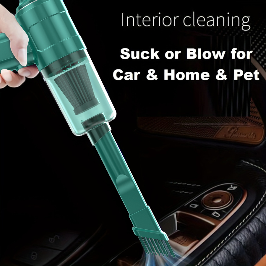Small mini portable car vacuum cleaner, multifunctional, suitable for various scenarios inside the car
