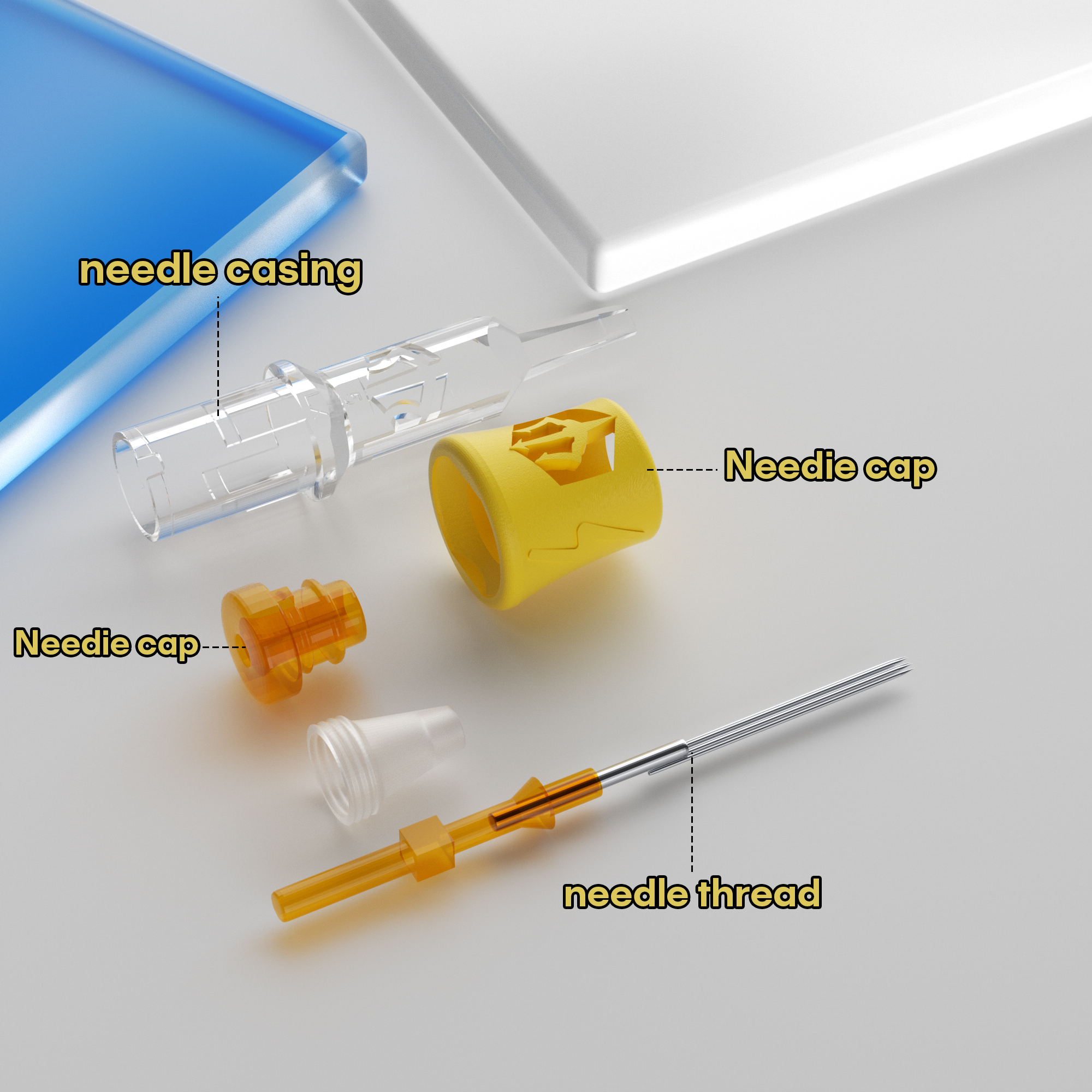 POSEIDON PRO 20 teile/los V4 Tattoo Patrone Nadel Einweg Sterilisierte Sicherheit Tattoo Patronen Nadel