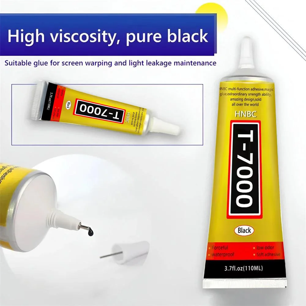 1pcs 3/15/50/110ML T7000 Adhesive Glue for Phone Repair DYM B7000 Liquid Glue Multi-purpose Super Glue With Precision Applicator