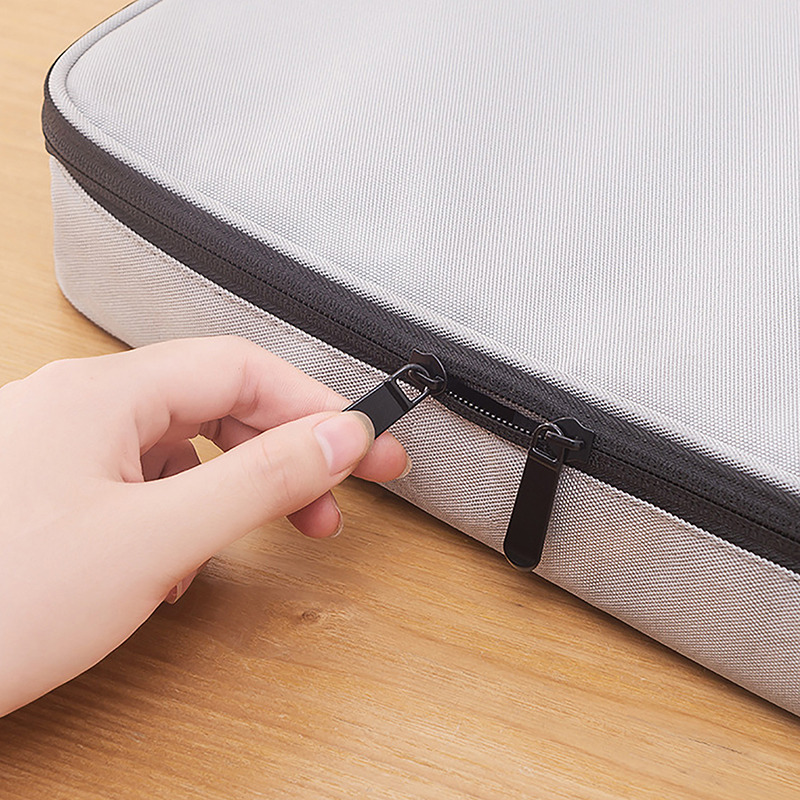 Grande Capacidade Multi-Layer Document Storage Bag, Passport Pasta com Bloqueio, File Organizer, Document Case, Tickets, Home, Viagem
