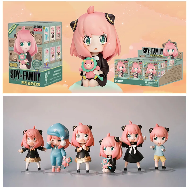 1:1 Heruitgave Spy X Familie Anya Serie Blind Box Speelgoed Leuke Figuren Pop Mystery Box Model Verrassing Tas Voor Meisjes Verjaardagscadeau