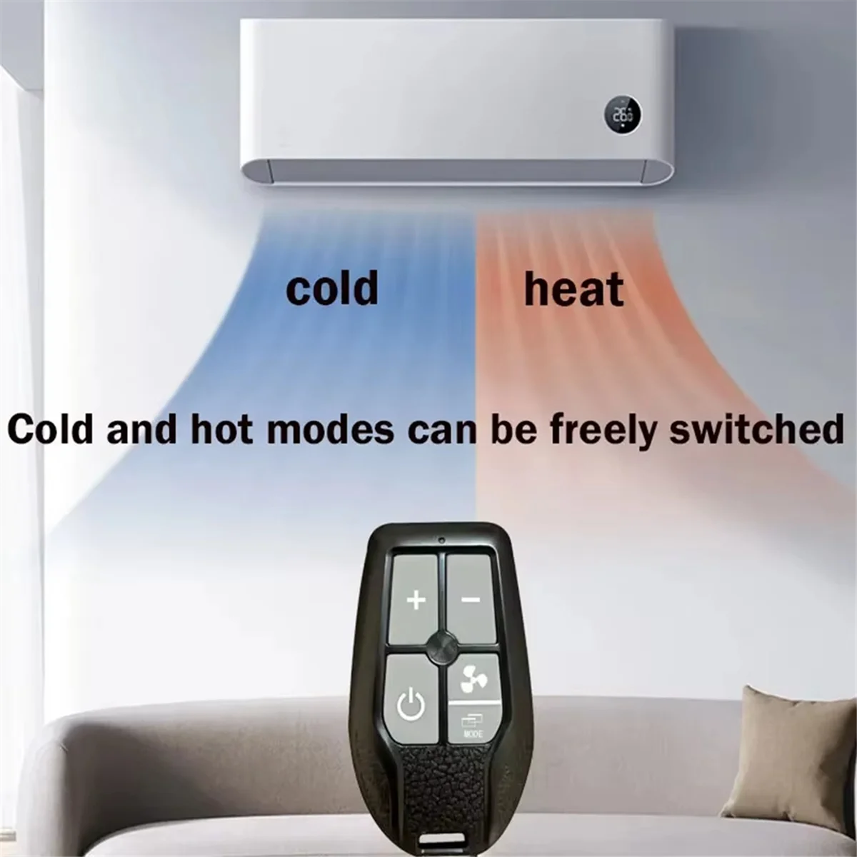 BABQ Universal A/C Remote Control X900 Compatible With All Major Air Conditioner Brands & Models