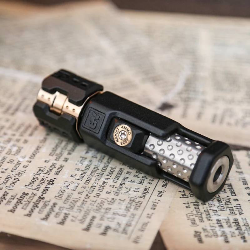 ทหารเสือปืน Bolt ประเภท Fidget Spinner EDC Haptic Slider โลหะ Fidget ของเล่น ADHD เครื่องมือผู้ใหญ่ความเครียดบรรเทาของเล่นโต๊ะทํางานของเล่น