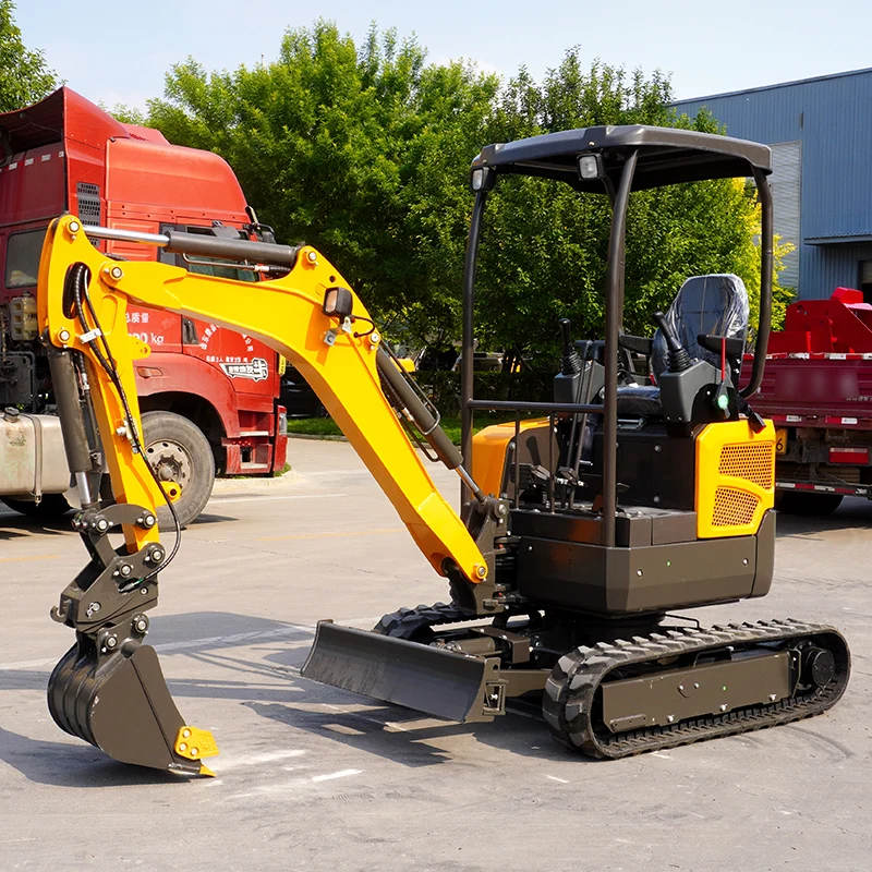 Nueva miniescavadora CE personalizada, miniexcavadora hidráulica sobre orugas de 1,2 toneladas, precio eficiente, envío gratis