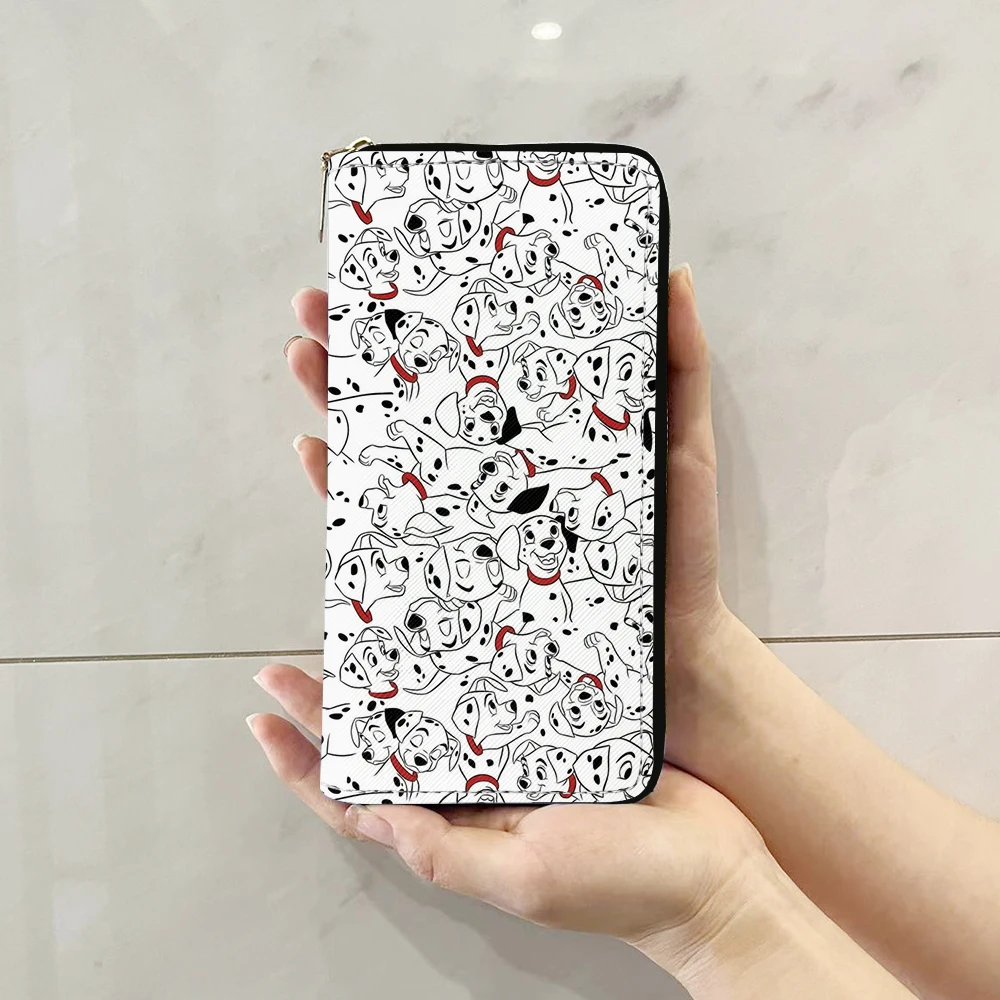 กระเป๋าใส่เหรียญดิสนีย์101ดาลเมเชี่ยนกระเป๋าใส่เหรียญมีซิปลายการ์ตูนกระเป๋าใส่บัตรกระเป๋าถือใส่ของของขวัญสำหรับทุกเพศ