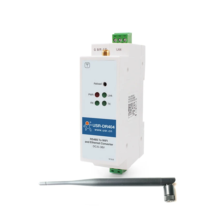 LPSECURITY USR-WIFI232-610 Seriële Wifi Converter RS232 RS485 naar Wireless 802.11bgn Server Ondersteuning TCP IP UDP Netwerkprotocollen