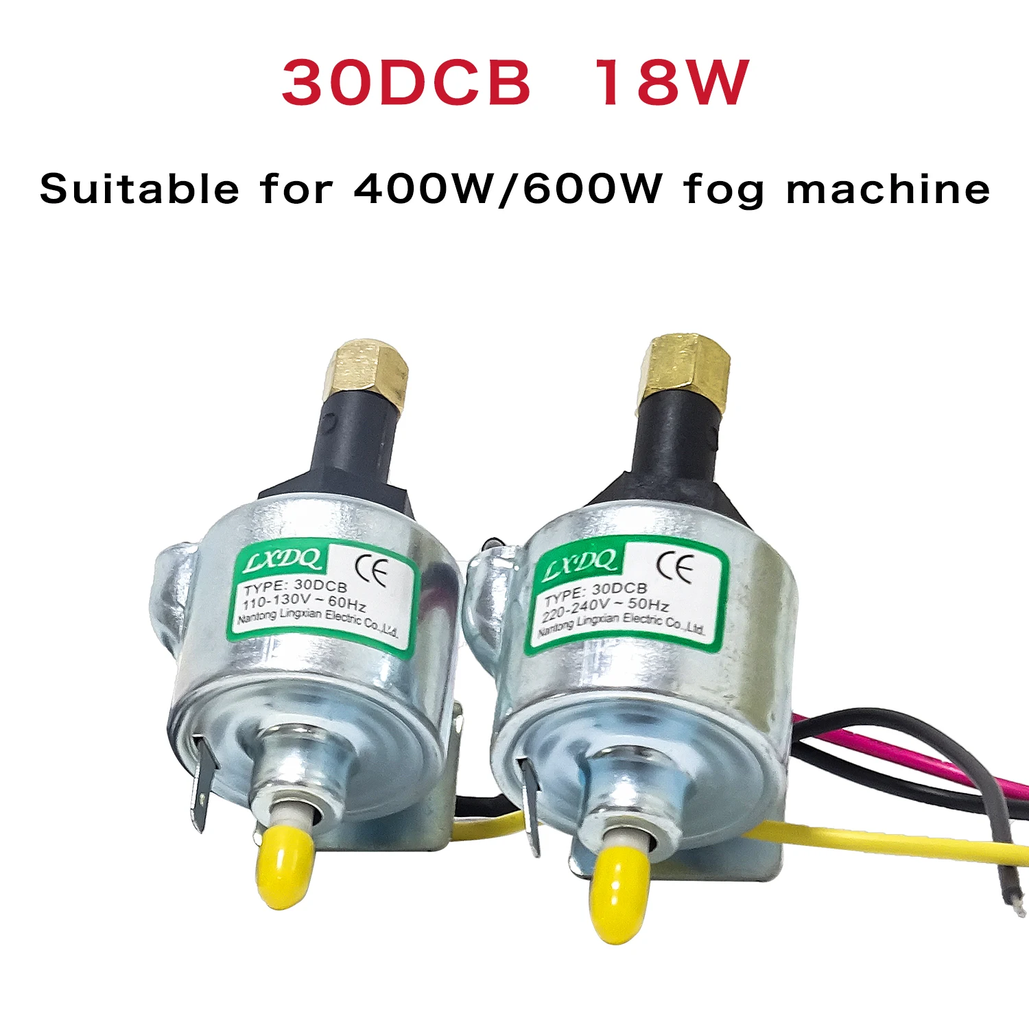スモークオイルポンプ 55DCB 48W 40DCB 31W 30DCB 18W 110V または 220V フォグマシン部品用のさまざまなモデル電磁ポンプ
