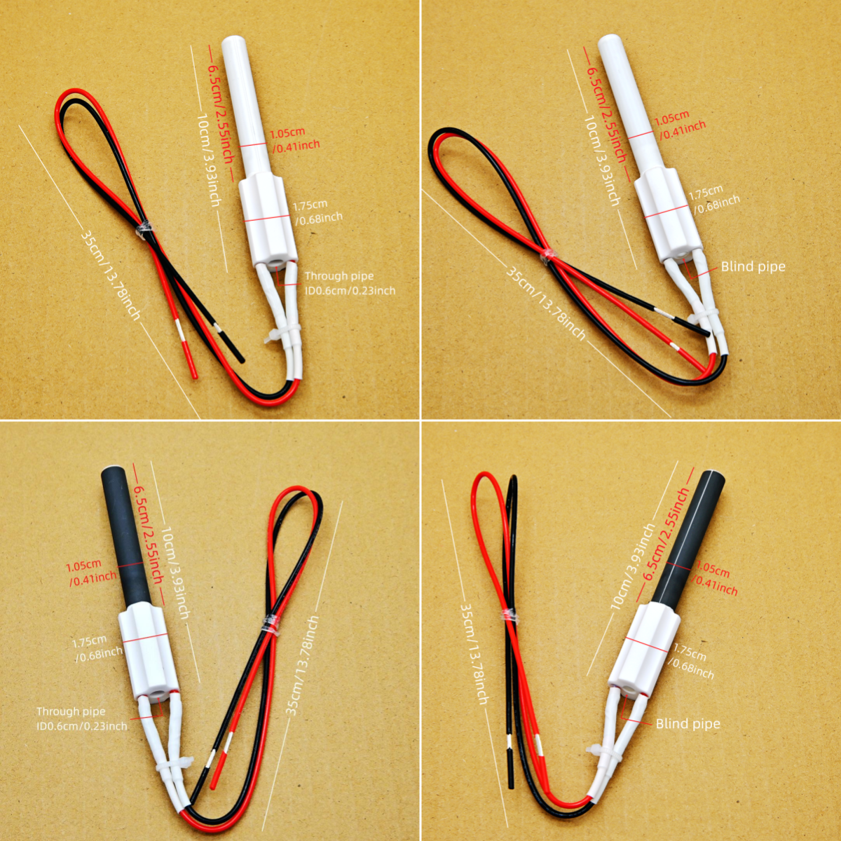 Fogão a pelota ignição 220v300w lareira forno de aquecimento tubo de aquecimento elétrico ignição cerâmica acessórios cozinha ignição