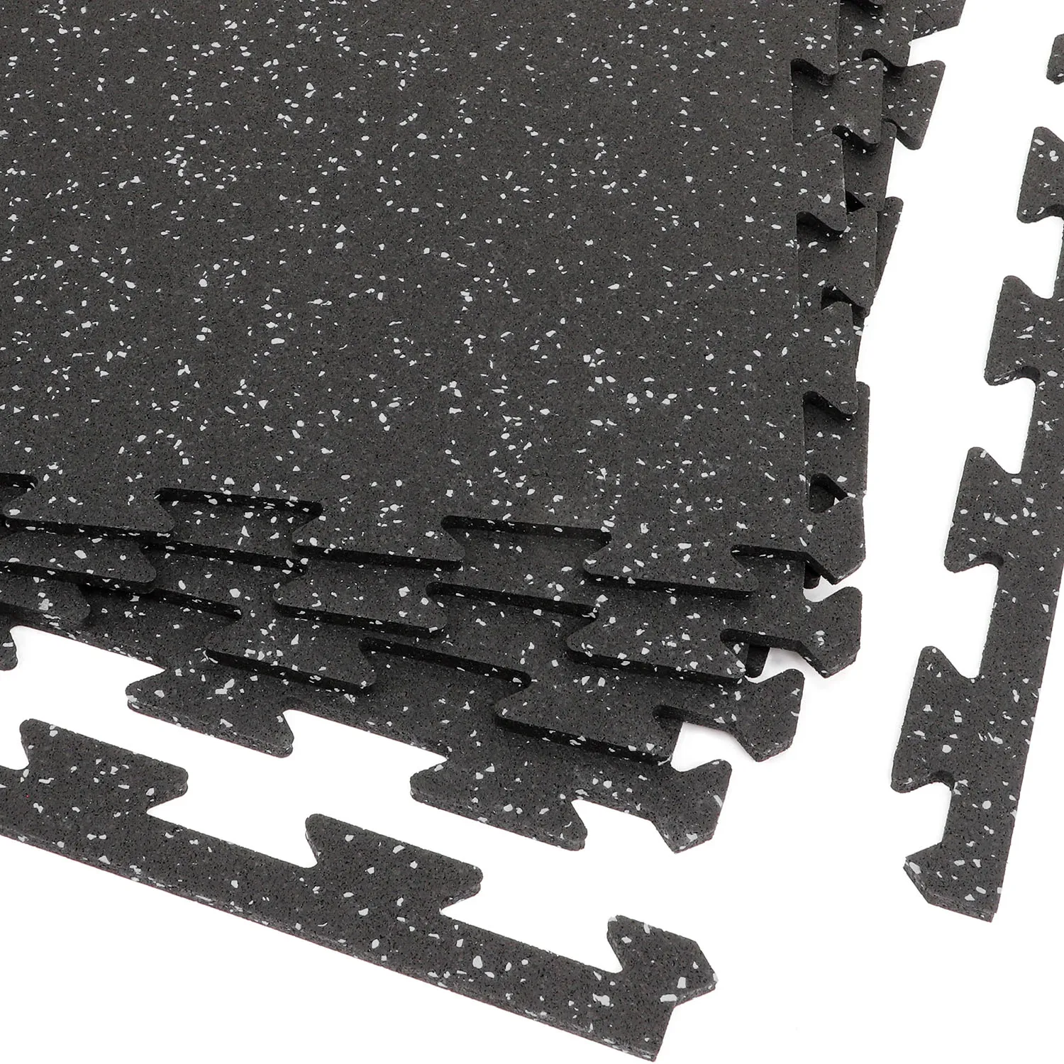 Sinysenda ขายส่งเสื่อยาง Shock Absorption Enhancement Interlocking ยางเสื่อออกกําลังกายพื้นสําหรับโรงยิม