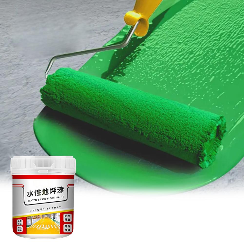 NEW Quick-Dry Anti-Slip Water-Based Floor Paint 500g Water-Based Epoxy Floor Paint Pressure-Resistant For Household Epoxy Paint