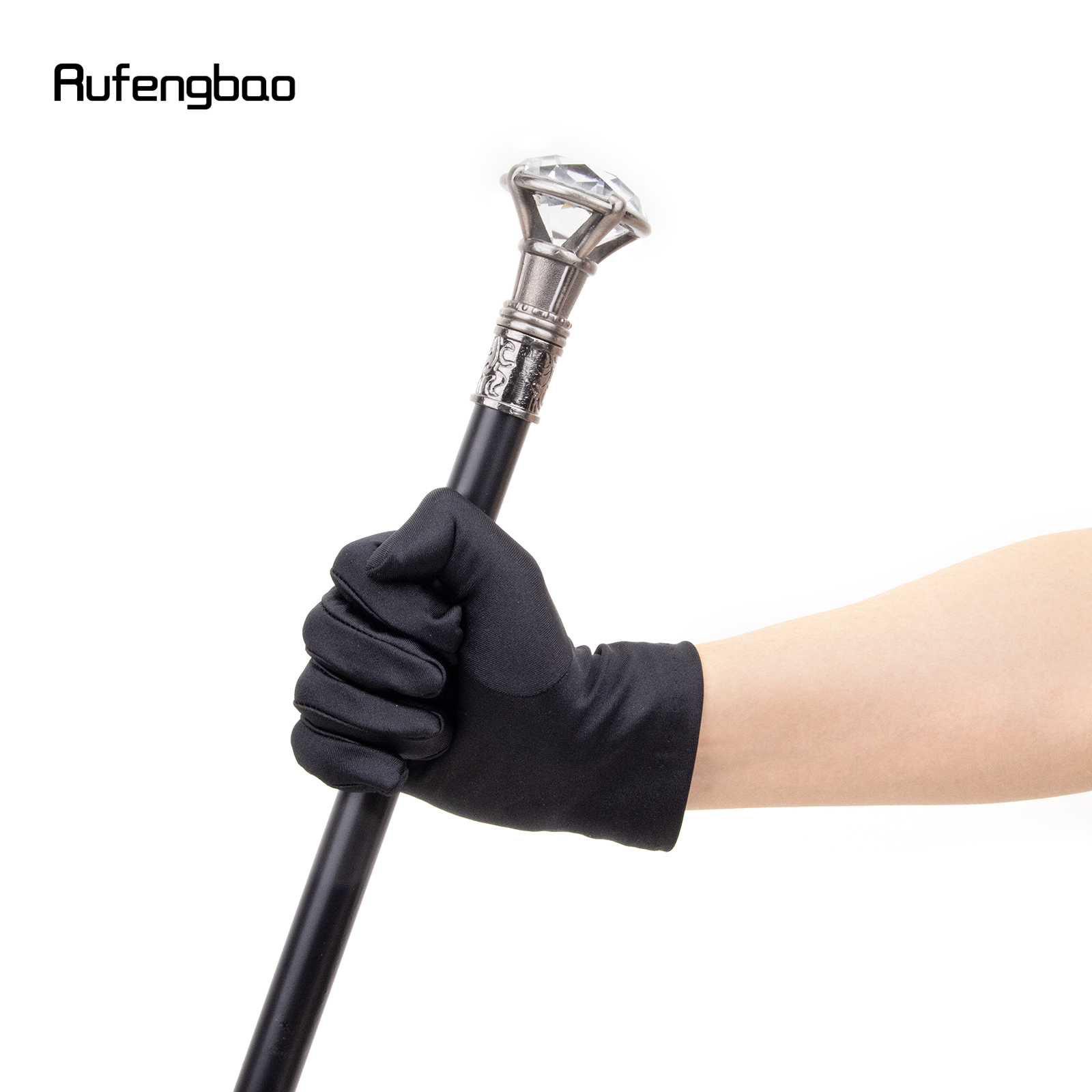 ダイヤモンドタイプのウォーキングスティック,隠されたプレート,自己防衛,杖,コスプレスティック,93cm