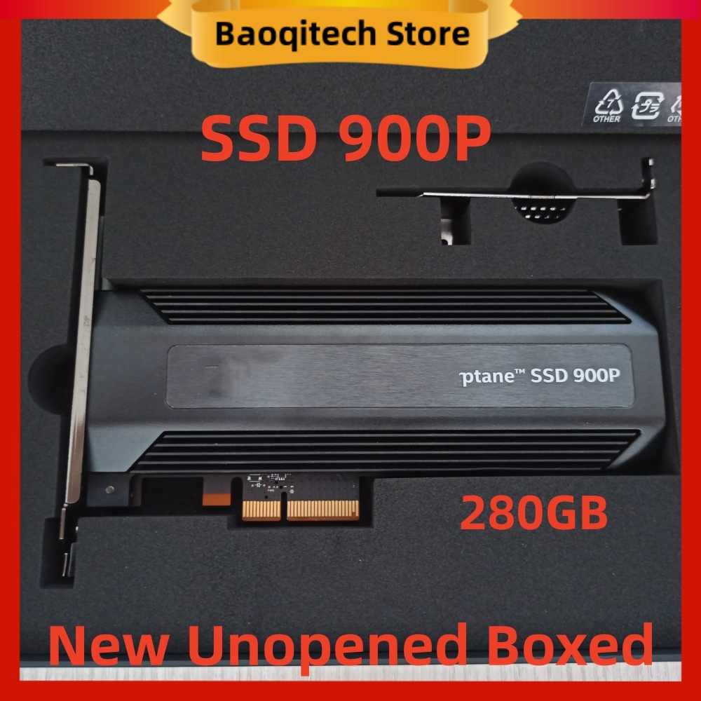 Original SSD 900P  Serie 280G PCIE SSD AIC PCIe X4 3D XPoint SSDPED1D280GASX AIC/HHHL 10DWPD/5.11PBW For INTEL Optane 280GB