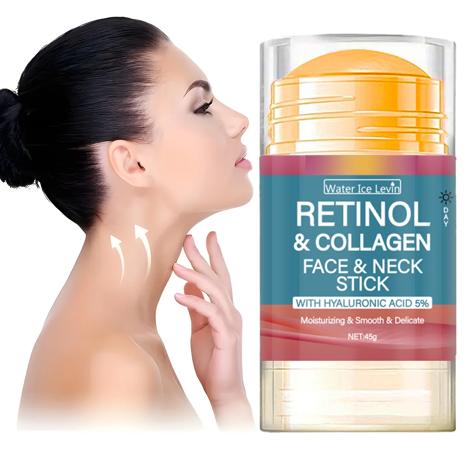 Retinol levantamento endurecimento creme vara colágeno rugas suaves creme facial para hidratante clareamento iluminar produto da pele