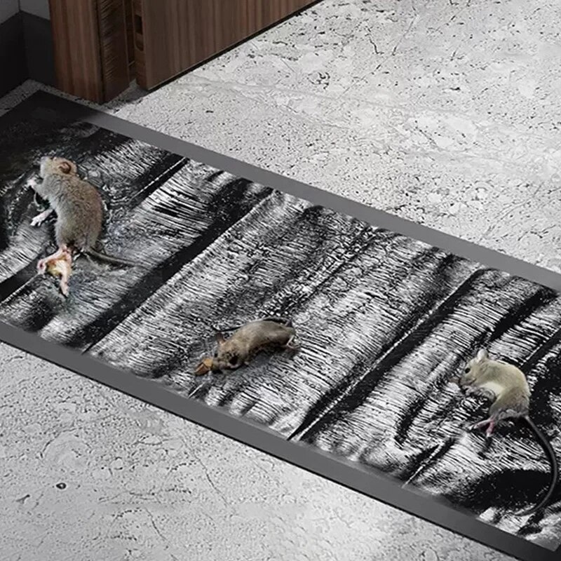 Super Strong Sticky 120X28cm Large Size Mouse Trap Glue Rat Board Non-Toxic Eco-Friendly Household Pest Kilg Too
