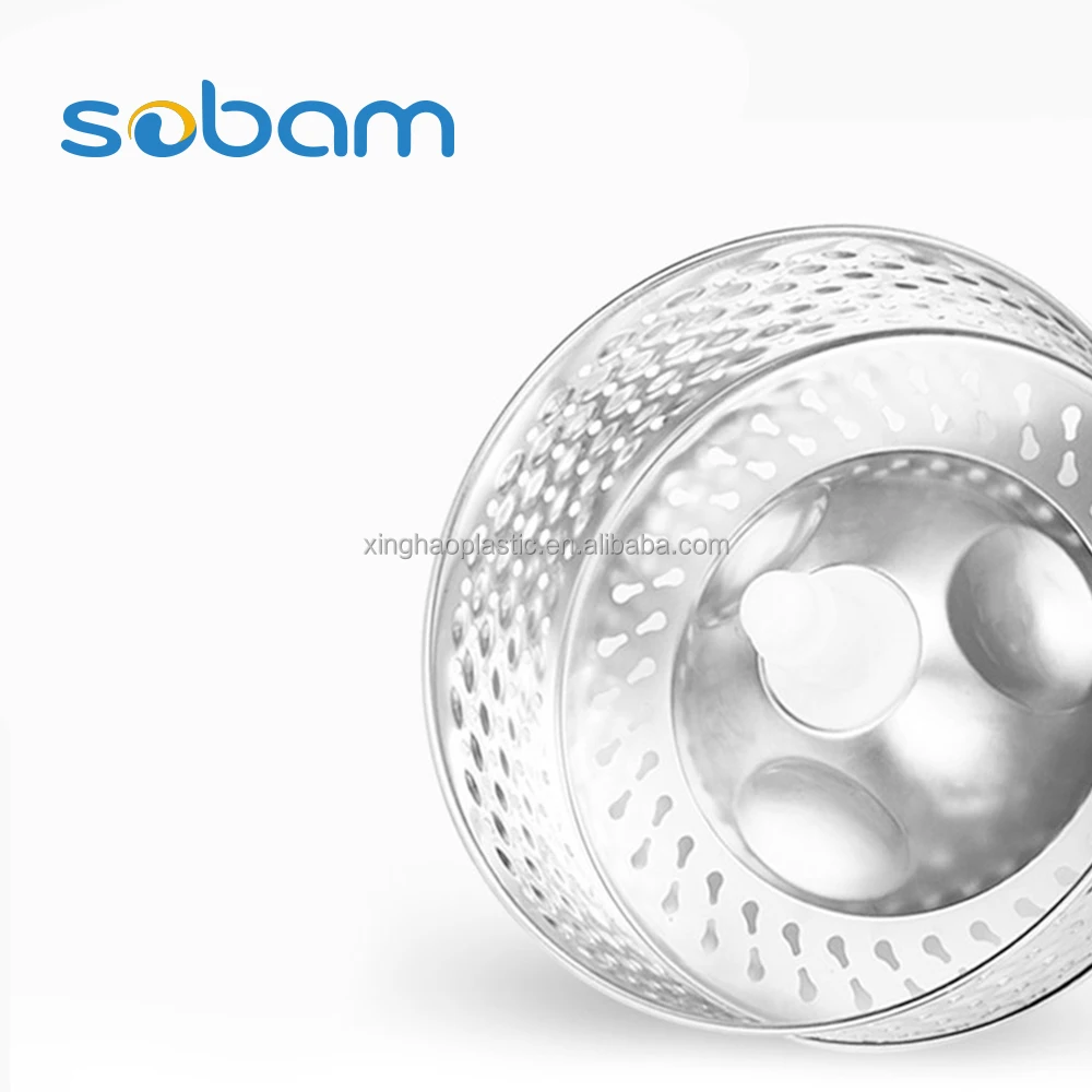 Sobam Free Hand Washing Telescopic Rod 360 Degree Rotating Rotatable Adjustable Cleaning Mop Bucket