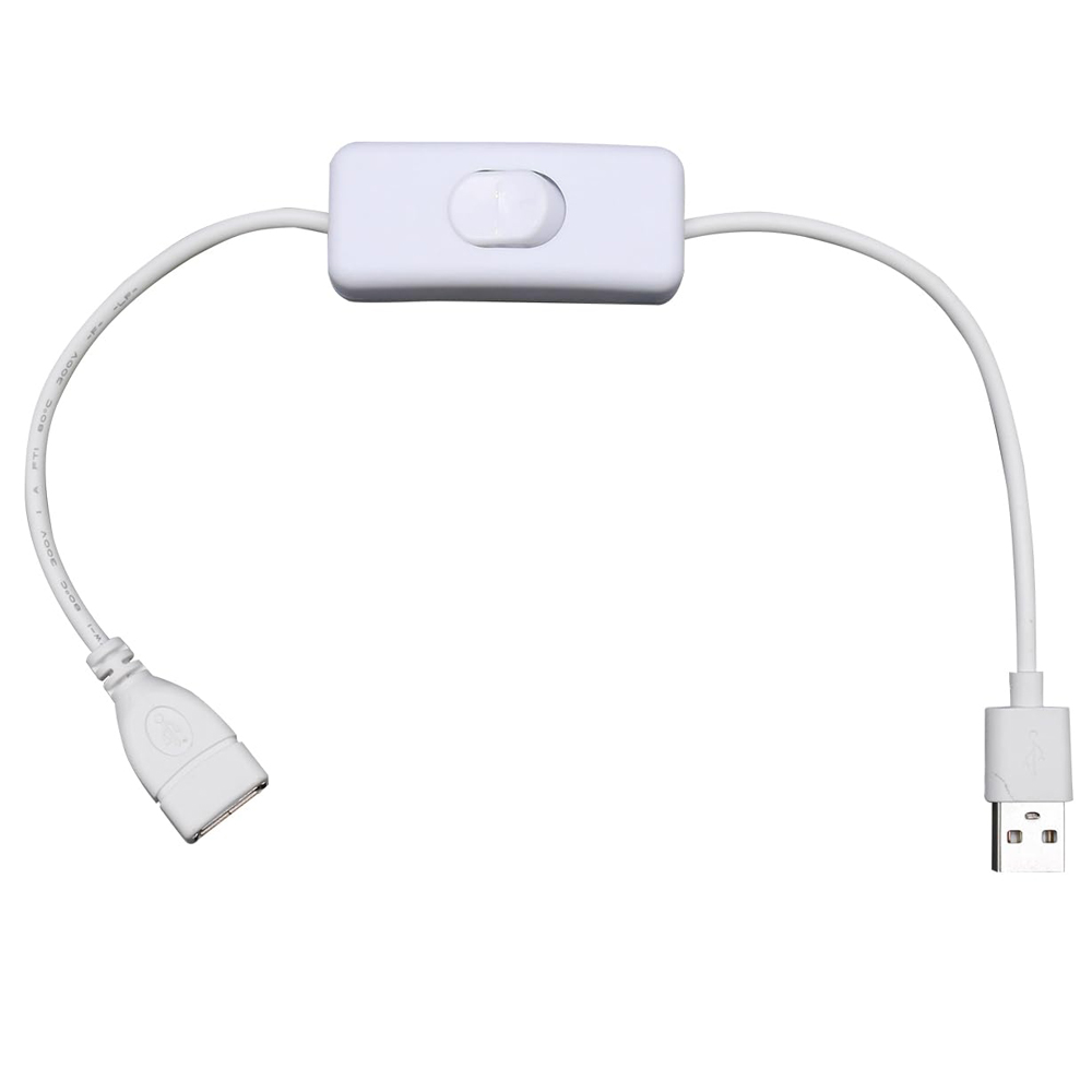 USB Cable with Switch ON/OFF Cable Extension Toggle for USB LED String USB Gadget USB Power Supply Device Tools 
