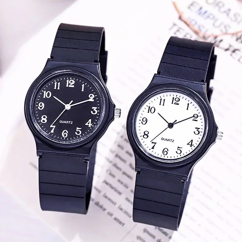Reloj De cuarzo Simple a la moda para Mujer, relojes De pulsera para estudiantes, Reloj con correa De silicona, Reloj elegante para Mujer al por mayor