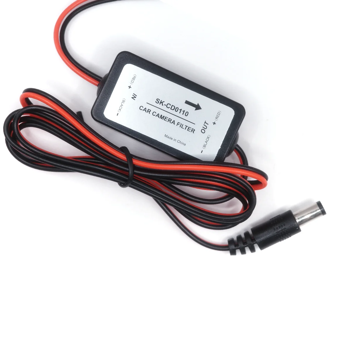 Retificador da visão traseira do carro, conector do filtro do capacitor do relé de potência de 12v dc para o filtro da câmera do carro automático da backup resolve o respingo da ondulação
