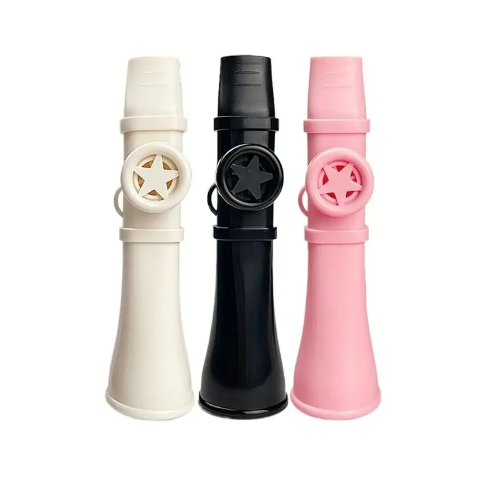 Portable ABS Kazoo Flute with Lanyard Easy To Learn Musical Instruments British Funny Musical Whistle Toy Boys Girls Gift