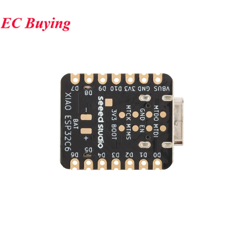 10Pcs/1pc Seed Studio XIAO ESP32 Seeed Studio ESP32C6 WiFi 6+Bluetooth- Ble 5 Support Zigbee Matter Board Wi-Fi Wireless Module