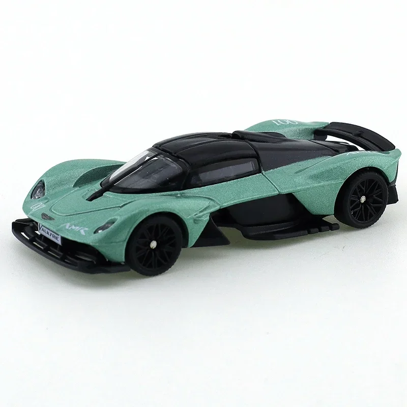 TSC 1/64 アストンマーティン ヴァルキリー車合金おもちゃ自動車ダイキャストメタルモデル子供のクリスマスギフトのおもちゃ男の子修正されたトロリー