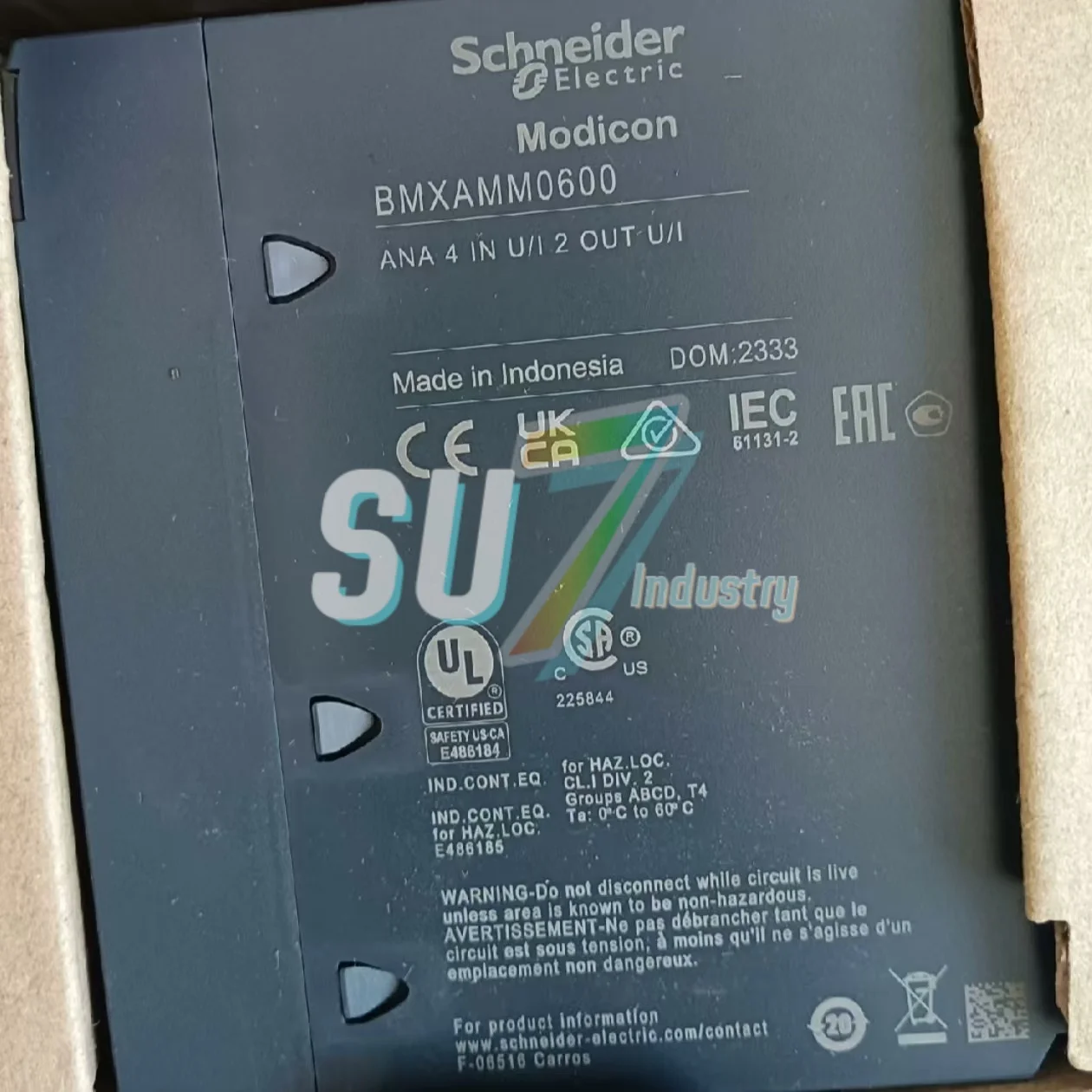New In box    PLC Module   BMXAMI0800   BMXAMM0600
