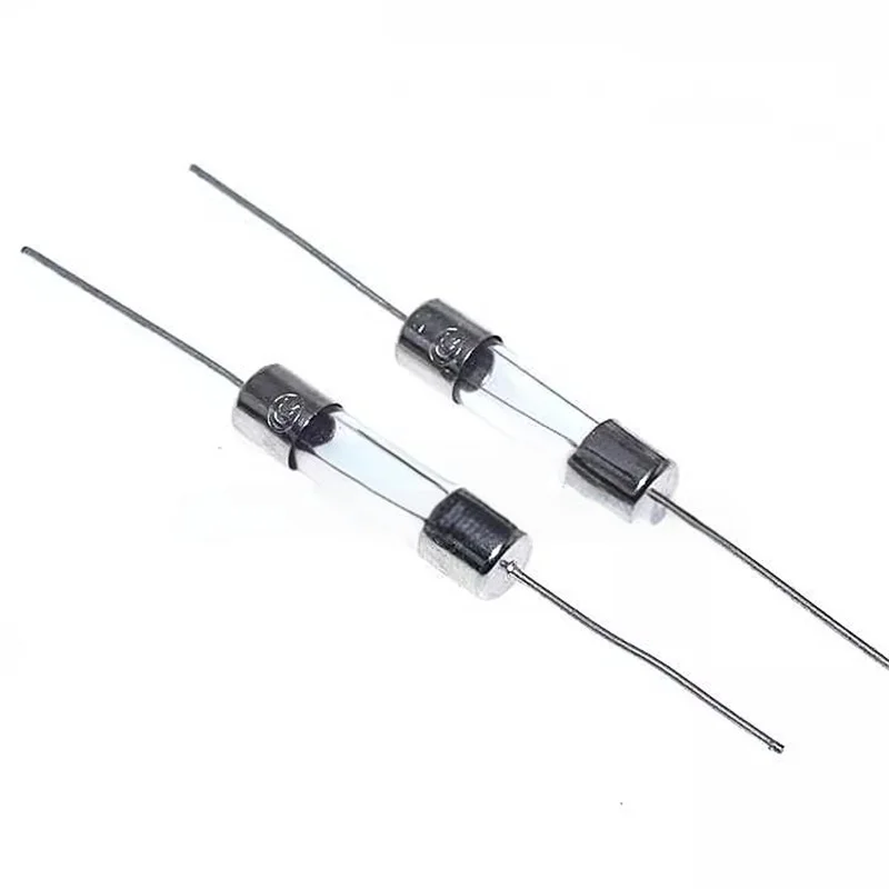 10 Stück flinke Glasrohrsicherungen, 5 x 20 mm, 250 V, 3,15 A, 4 A, 5 A, 6 A, 6,3 A, 7 A, 8 A, 10 A, 12 A, 15 A, axiale Blei-Keramiksicherung mit Leitungen, schnell wirkend