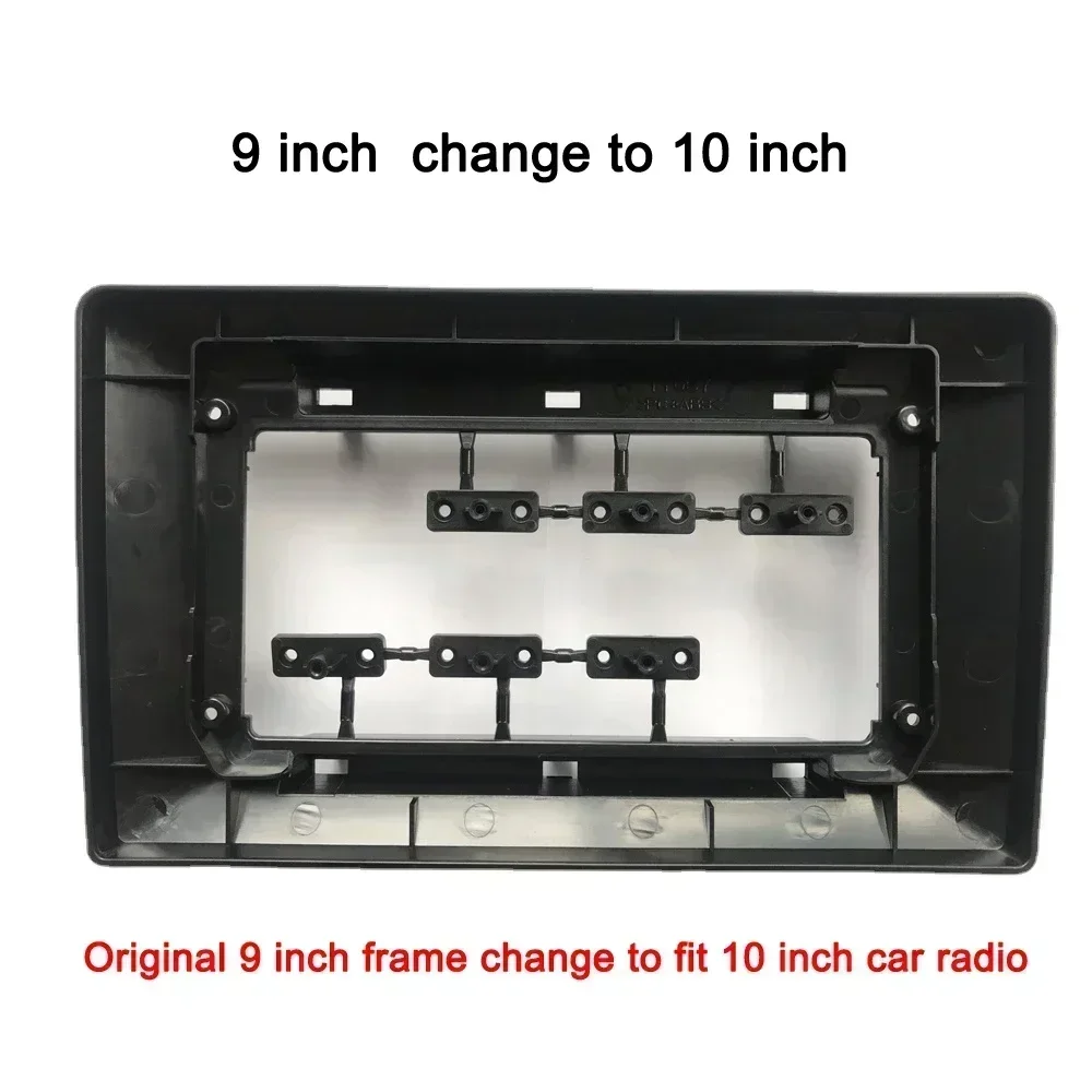 9 10 polegadas a 7, 9 a 10 polegadas quadro de rádio de carro quadro de interruptor de rádio de carro adequado para todos os modelos de automóveis quadro de conversão de fáscia de rádio de carro