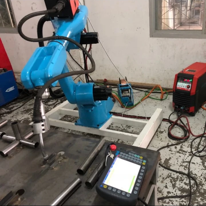 NewKer pengontrol robot 8 sumbu, untuk lengan robot las cnc