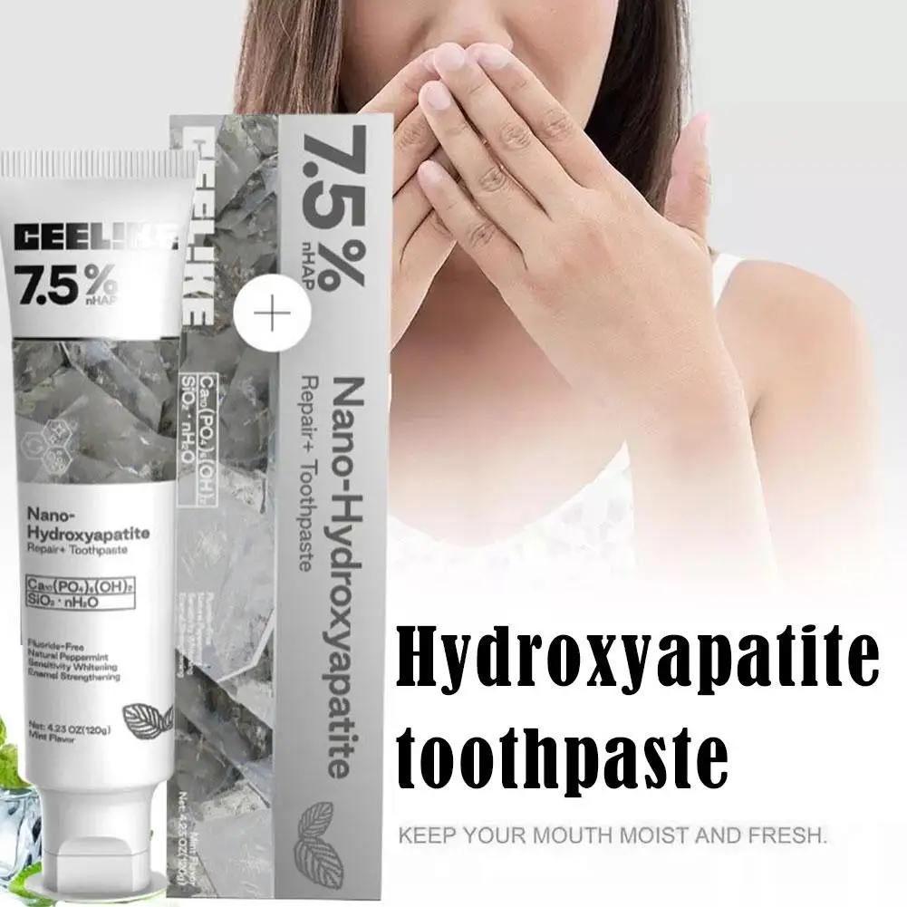 Hydroxyapatite Probiotic Whitening Toothpaste Enamel Repair Breath Freshening Teeth Whitener Toothpaste