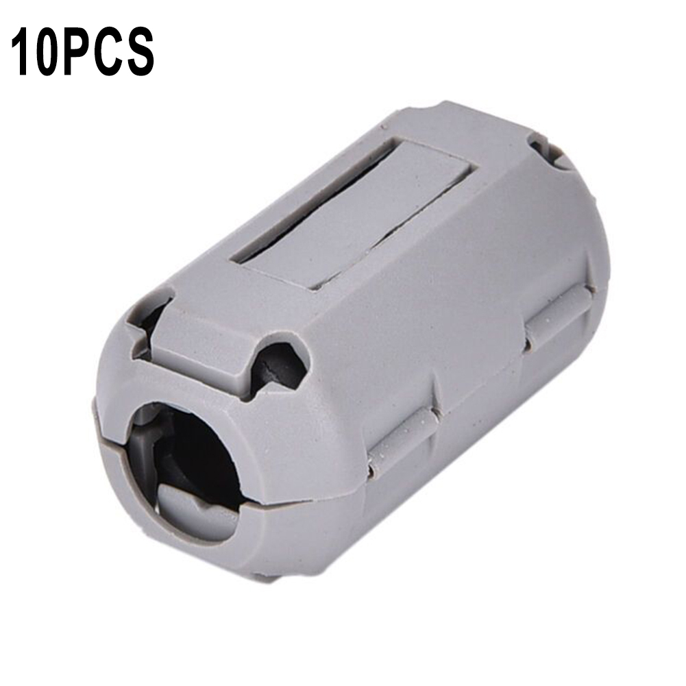 10Pcs TDK 5mm Ferrite Core Noise Suppressor Filter Ring Cable Clamp RFI EMI For 5mm Diameter Cables Clips