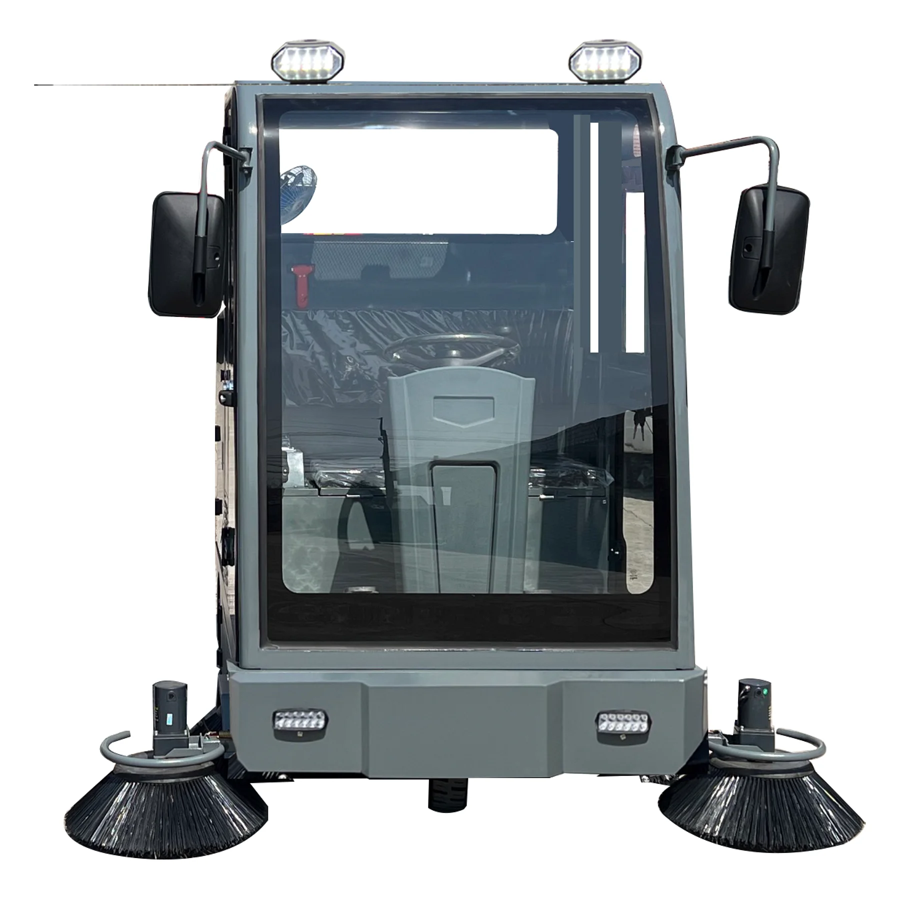 QM-S20 Original Factory Newest Durable Cordless Automatic Industrial Ride on Electric Floor Sweeper