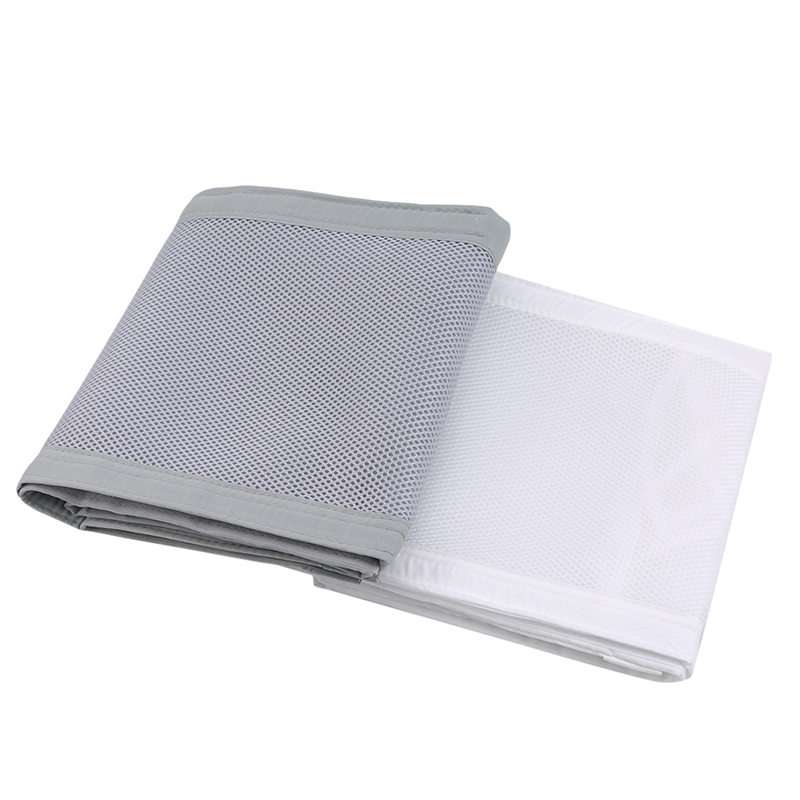 Limpar Baby Bed Bumper, destacável, berço recém-nascido em torno do berço Protetor, Decoração do quarto das crianças, Almofada Protetor Berço