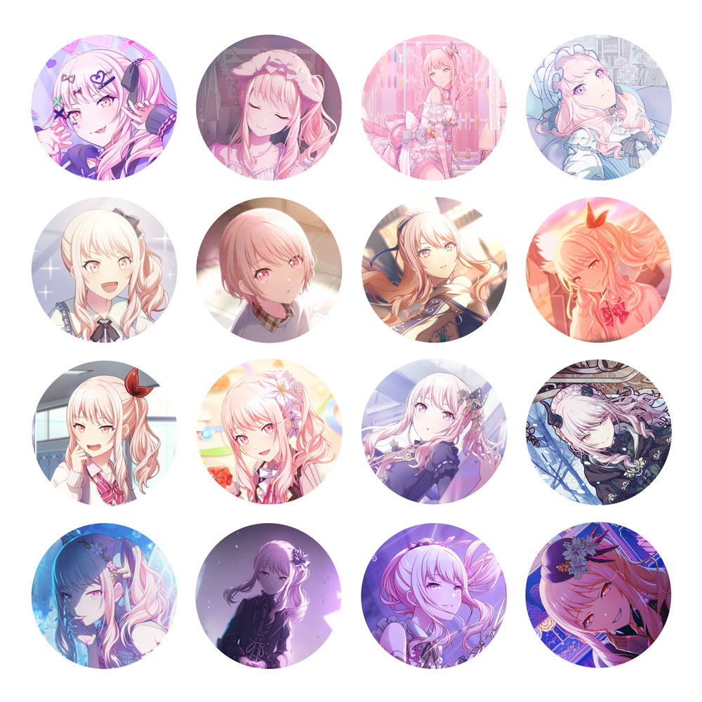 Projekt SEKAI Anime Akiyama Mizuki Nightcord 50mm Metall Abzeichen Brosche Pins