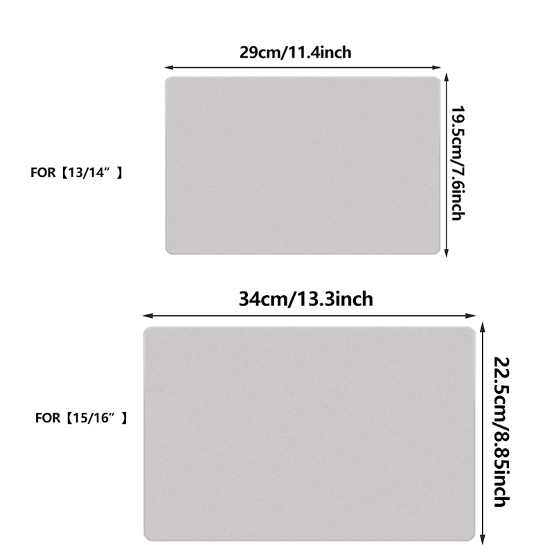 Screen Keyboard Protection Microfiber Liner Cleaning Cloth For MacBook Pro 13" 14" 15" 16"and MacBook Air 13"