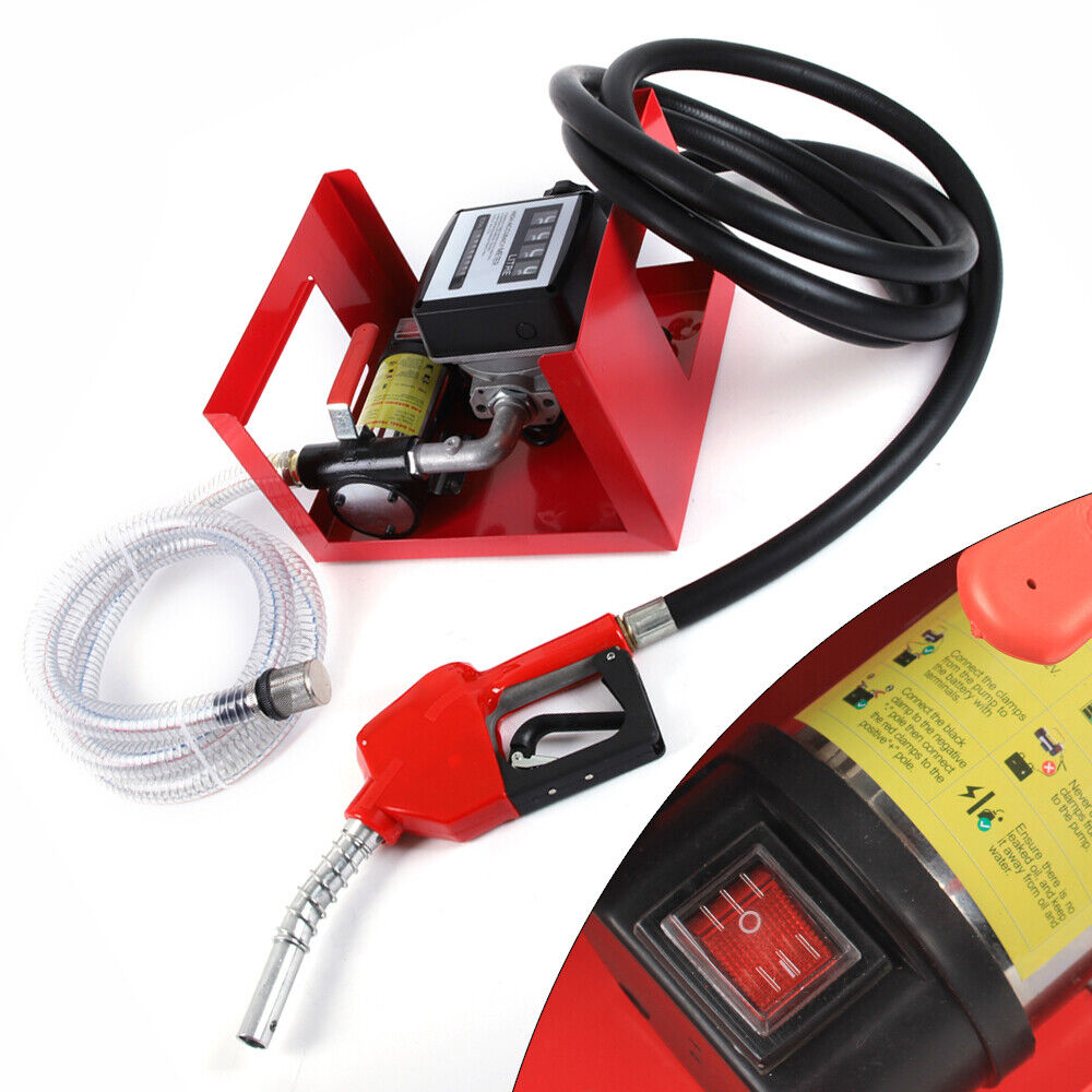 Bomba de óleo combustível diesel 12v/230v, pistola automática 175w/550w/150w/200w 50l/60l/min, bomba de óleo autoescorvante
