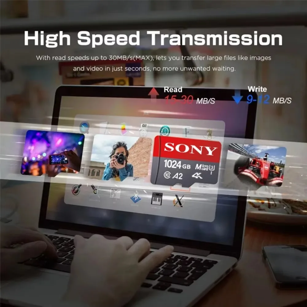 ソニー新 2 テラバイト SD カード 64 ギガバイト 128 ギガバイト 256 ギガバイト 512 ギガバイト 1 テラバイト Class10 高速マイクロ SD クラス TF カードドローン機器オーディオ PC Ps5 ゲーム