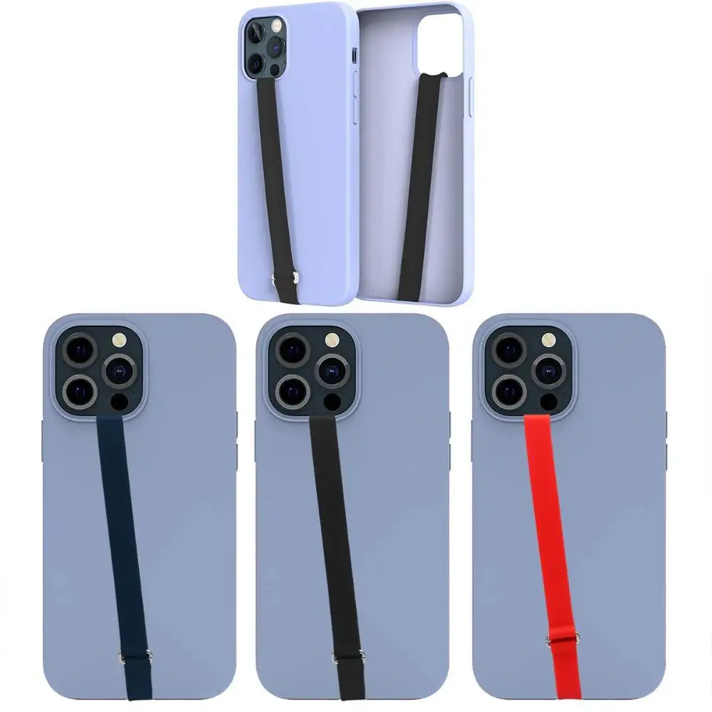 Silikonowy uchwyt na telefon Uchwyt na palec na rękę Pasek Liny Opaska na nadgarstek Opaska na rękę do Samsunga Do podpórki iPhone'a