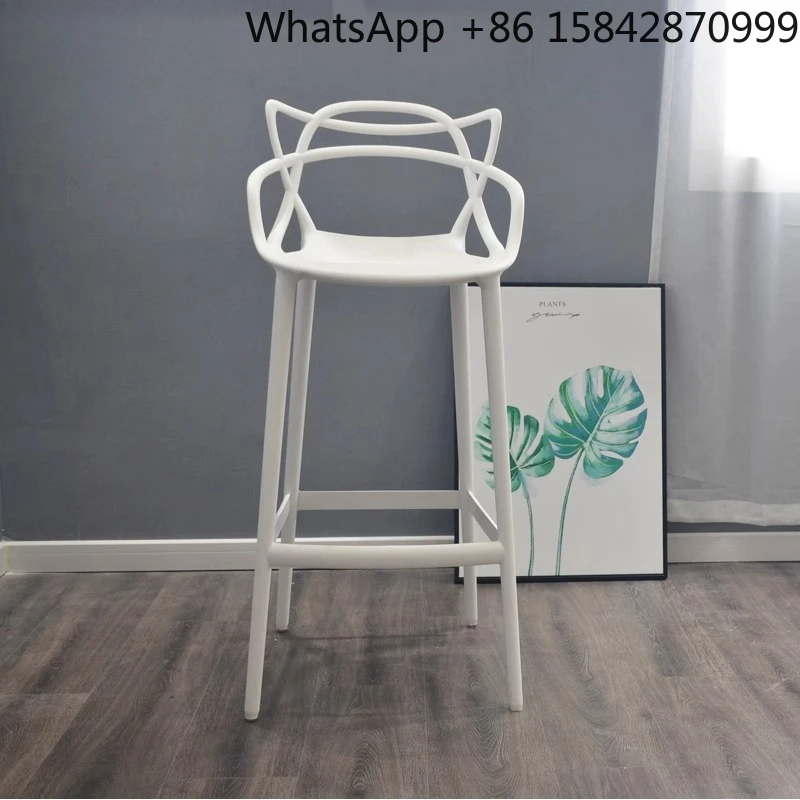 Cadeira de bar de videira moderna e moderna