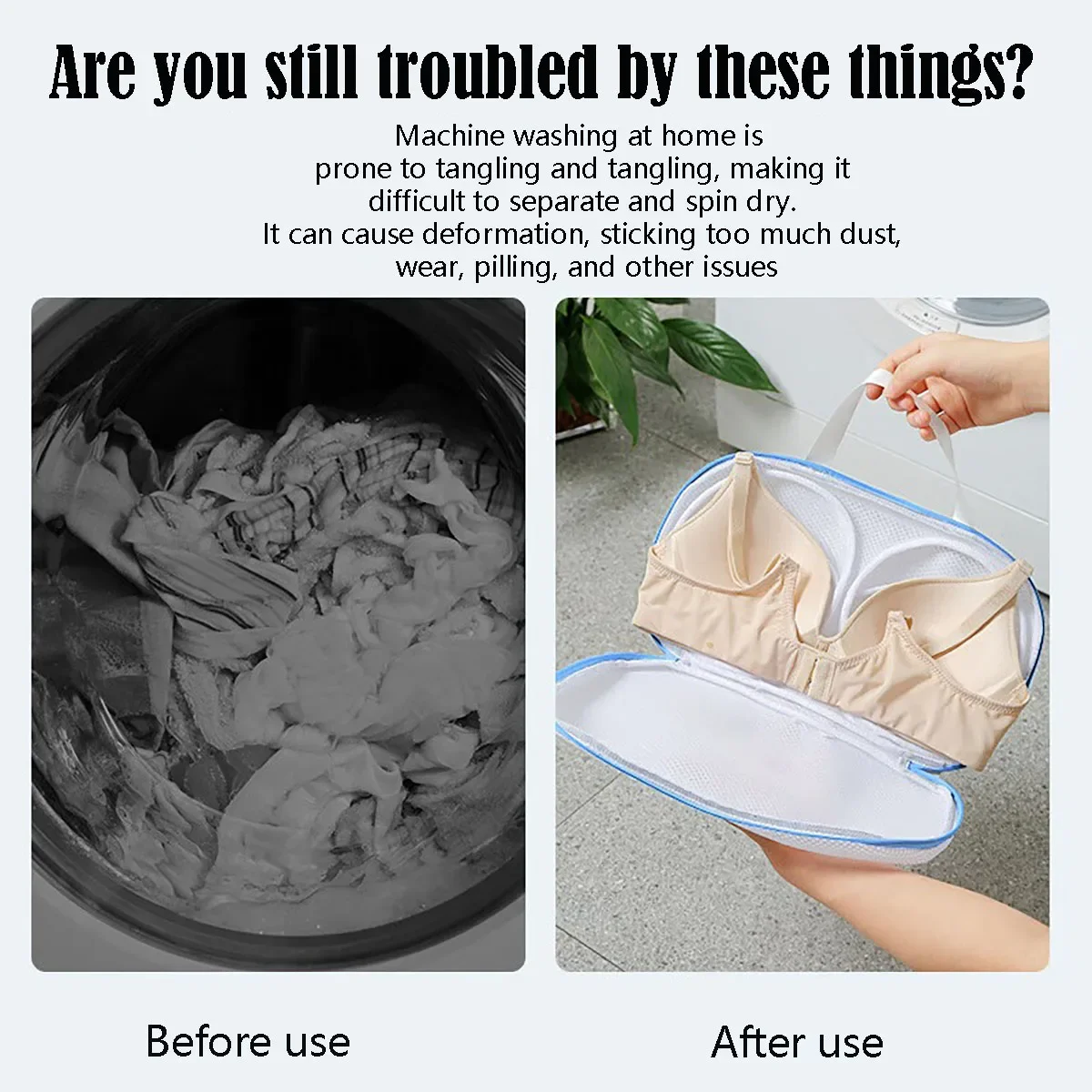 Anti-deformation Bra Mesh Bag Machine-wash Special Polyester Bra Mesh Bags Laundry Brassiere Bag Cleaning Underwear Sports Bra