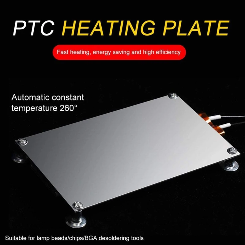 Piastra divisa BGA dissaldante in alluminio rettangolare con Chip di saldatura riscaldante da 600W