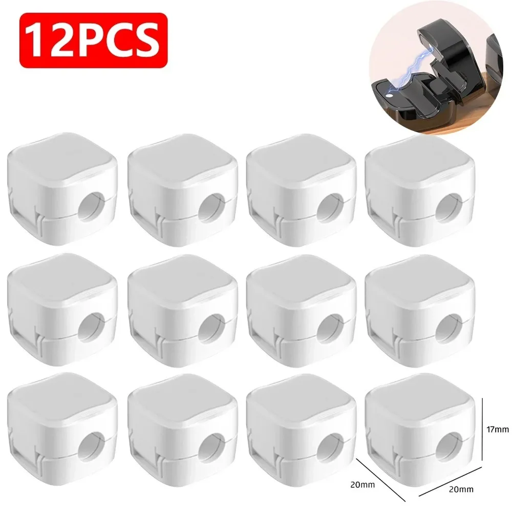 A wire storage wonder! Magnetic cable management bracket, automatically and precisely aligned, convenient for access.Storage