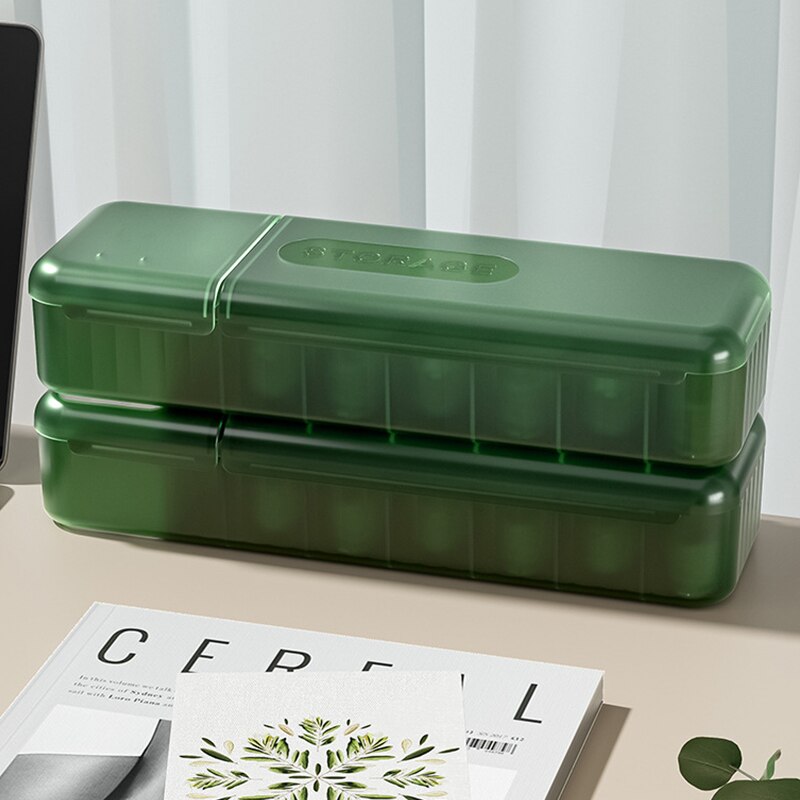 With 7 Compartments Organizer Charger Cord Storage Box Data Cable Storage Case Reusable Cable Storage Box For Home Travel New