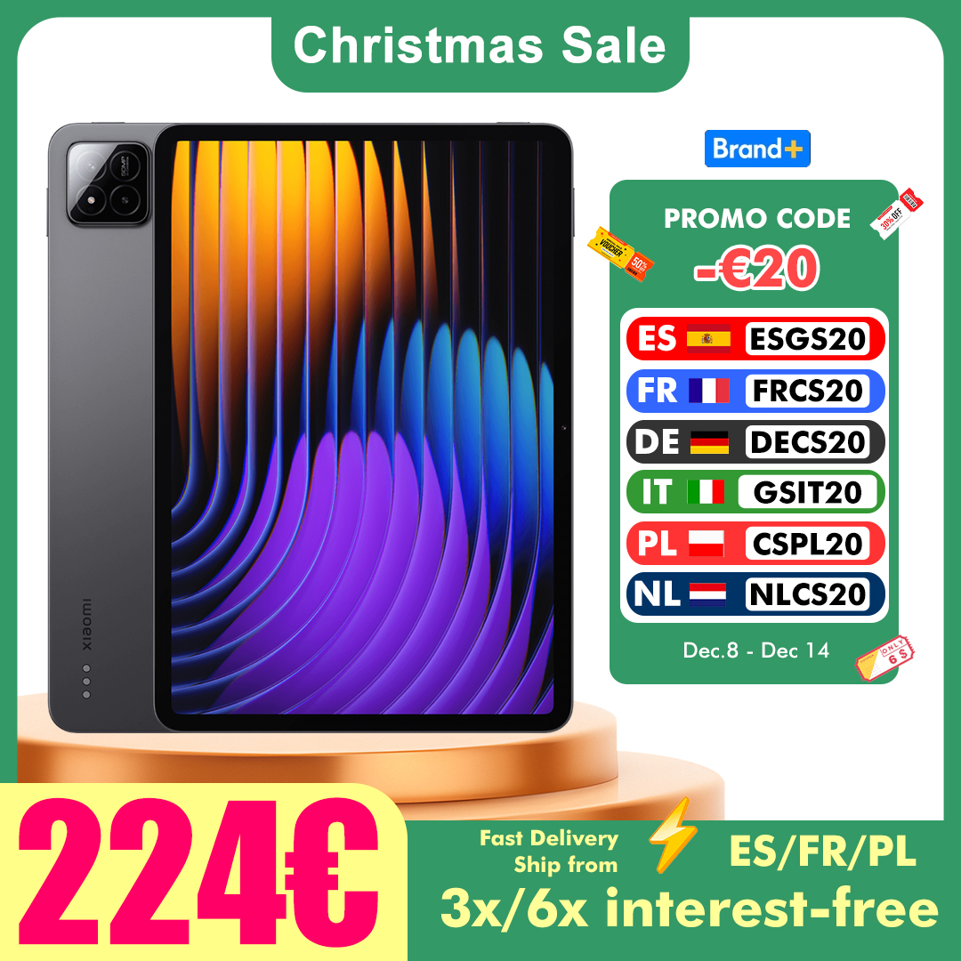 Versión Globel Xiaomi Pad 7 8850mAh batería 144Hz 11,2 ''pantalla cuatro altavoces tableta 45W turbo carga Dolby Visione