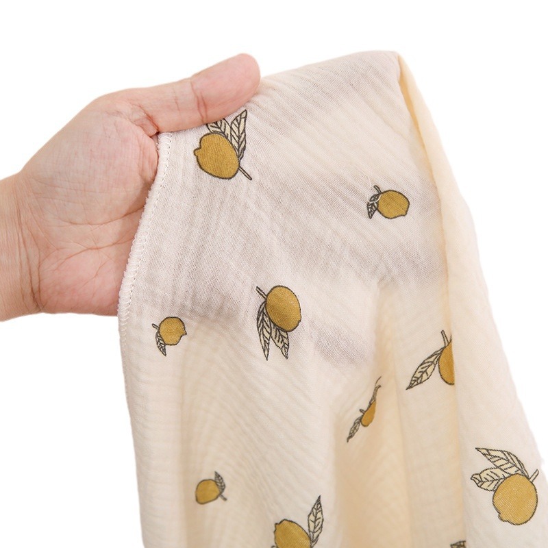 Baumwolle Musselin Niedlichen Cartoon Druck Baby Swaddle Decke Weiche Atmungsaktive Neugeborenen Baby Decke Für Kleinkinder Jungen Mädchen
