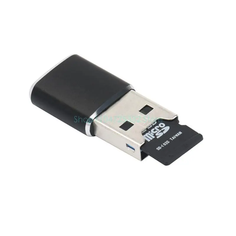 USB-Flash-Kartenleser-Adapter, 3-in-1, USB Micro-SD Micro SDXC TF-Kartenleser für Micro-SD Micro SDXC TF-Kartenkonverter, Computer