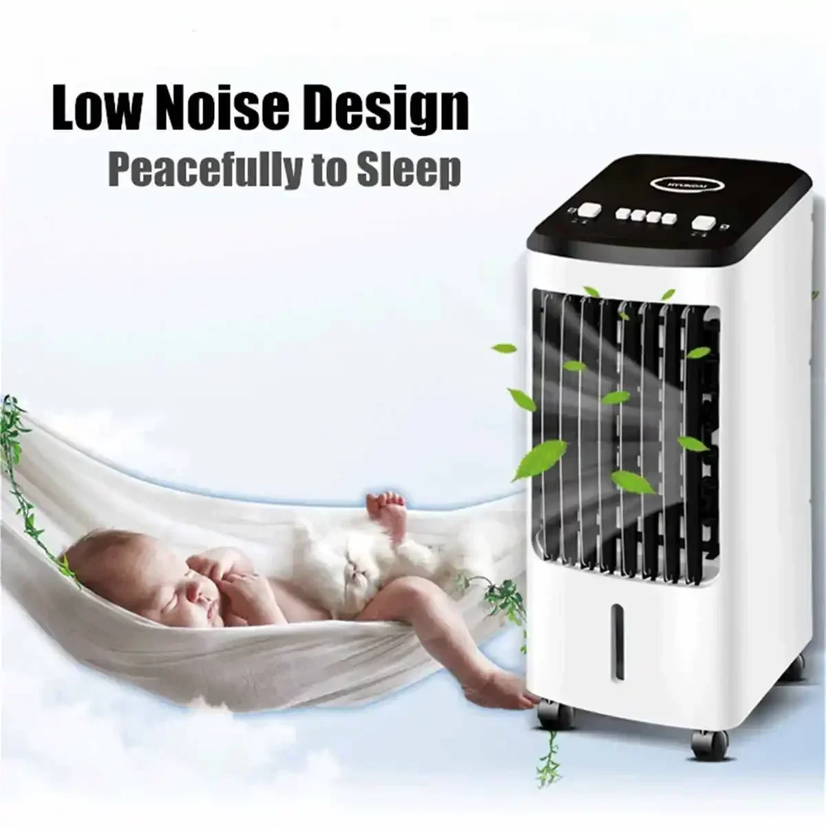70W Draagbare Airconditioner Conditioner Ventilator Luchtbevochtiger Koeler Koeling 220V Airconditioner Getimede Koelventilator Luchtbevochtiger + Cadeau