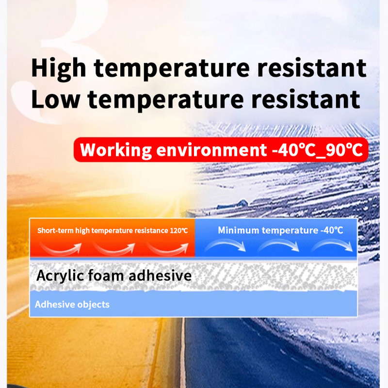 3M strong double sided tape adhesive car fixed high viscosity car special VHB sponge can be customized patch